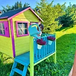 Dolina Bella - Ogrzewany Z Balia, Sauna I Kominkiem W Sercu Kaszub Golubie