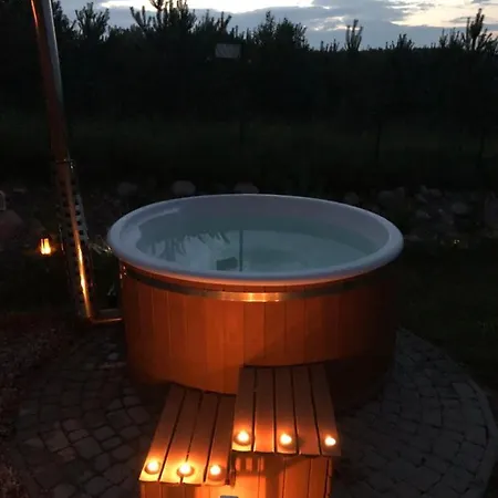 Dolina Bella - Ogrzewany Domek Z Balia, Sauna I Kominkiem W Sercu Kaszub