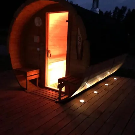 بيت خشبي Dolina Bella - Ogrzewany Z Balia, Sauna I Kominkiem W Sercu Kaszub غولوبي