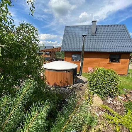 Dolina Bella - Ogrzewany Domek Z Balia, Sauna I Kominkiem W Sercu Kaszub
