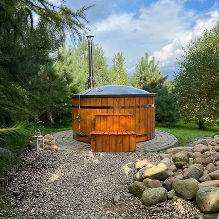 Dolina Bella - Ogrzewany Z Balia, Sauna I Kominkiem W Sercu Kaszub