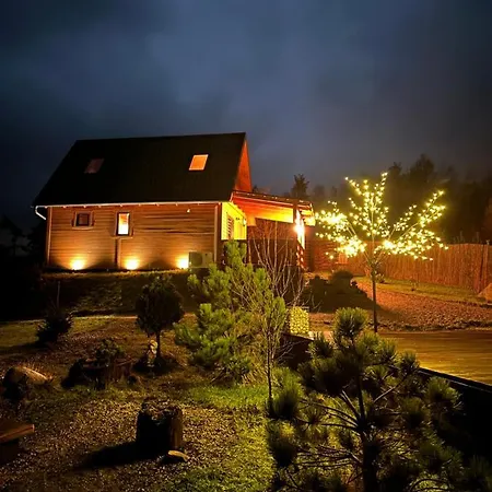 Dolina Bella - Ogrzewany Domek Z Balia, Sauna I Kominkiem W Sercu Kaszub * Golubie