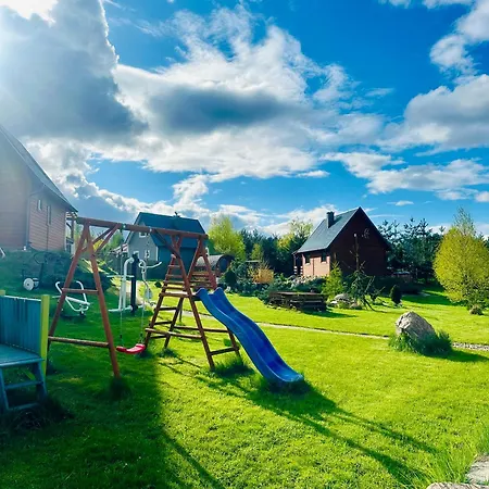 Dolina Bella - Ogrzewany Z Balia, Sauna I Kominkiem W Sercu Kaszub Golubie