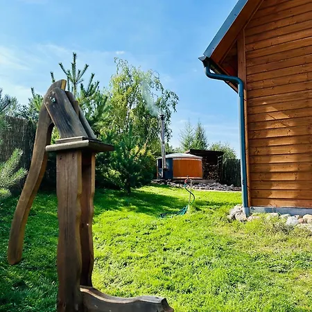 Alojamento de Turismo Selvagem Dolina Bella - Ogrzewany Z Balia, Sauna I Kominkiem W Sercu Kaszub *
