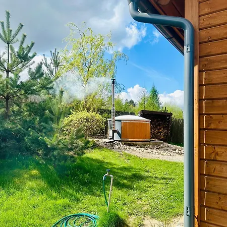 Dolina Bella - Ogrzewany Domek Z Balia, Sauna I Kominkiem W Sercu Kaszub