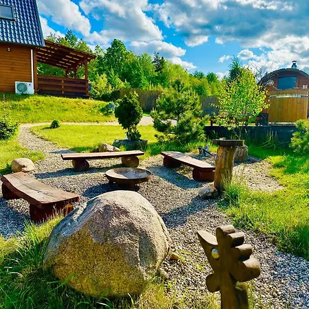 Dolina Bella - Ogrzewany Domek Z Balia, Sauna I Kominkiem W Sercu Kaszub