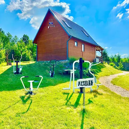 Dolina Bella - Ogrzewany Z Balia, Sauna I Kominkiem W Sercu Kaszub Golubie