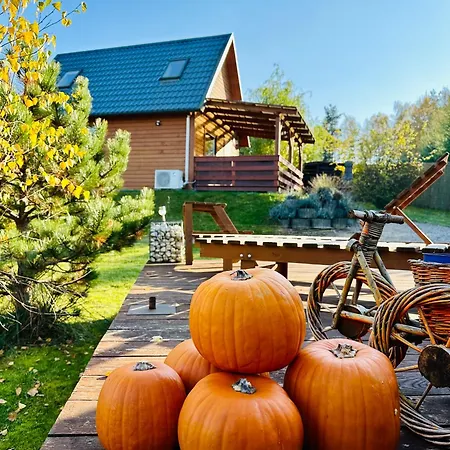 Dolina Bella - Domek Z Balia, Basenem, Sauna I Klimatyzacja W Sercu Kaszub Lodge Golubie