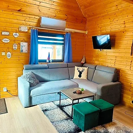 بيت خشبي Dolina Bella - Z Balia, Basenem, Sauna I Klimatyzacja W Sercu Kaszub غولوبي