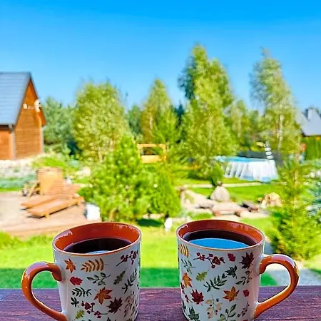 Dolina Bella - Z Balia, Basenem, Sauna I Klimatyzacja W Sercu Kaszub بيت خشبي *