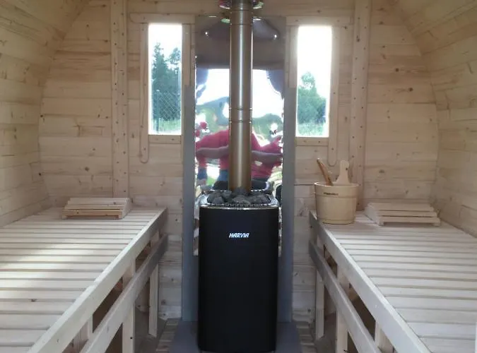 Dolina Bella - Ogrzewany Z Balia, Sauna I Kominkiem W Sercu Kaszub Lodge Golubie