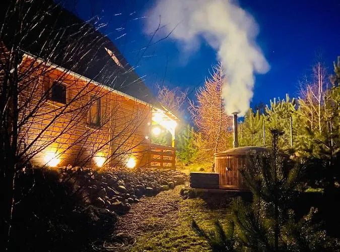 Dolina Bella - Ogrzewany Z Balia, Sauna I Kominkiem W Sercu Kaszub * Golubie