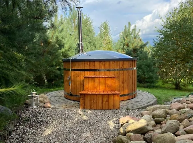 Dolina Bella - Ogrzewany Z Balia, Sauna I Kominkiem W Sercu Kaszub