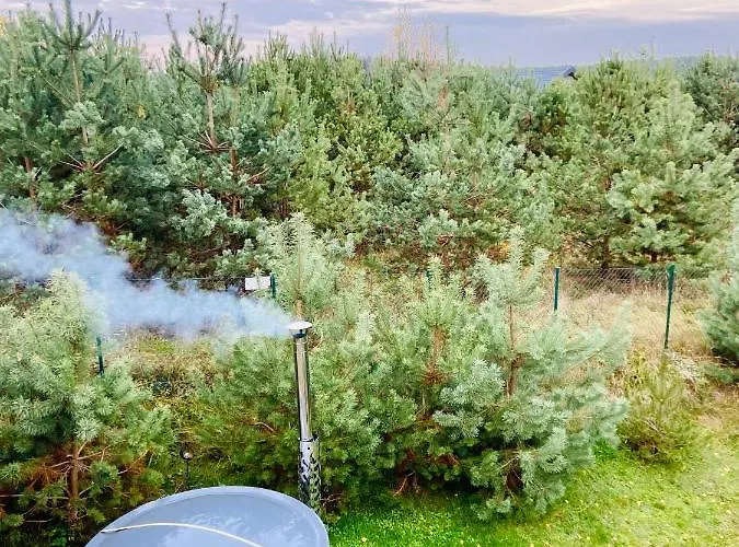 Dolina Bella - Ogrzewany Z Balia, Sauna I Kominkiem W Sercu Kaszub Golubie