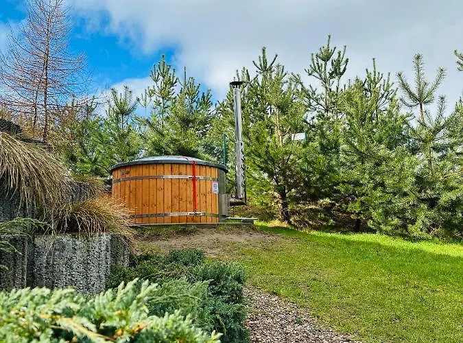 Dolina Bella - Ogrzewany Z Balia, Sauna I Kominkiem W Sercu Kaszub Lodge Golubie