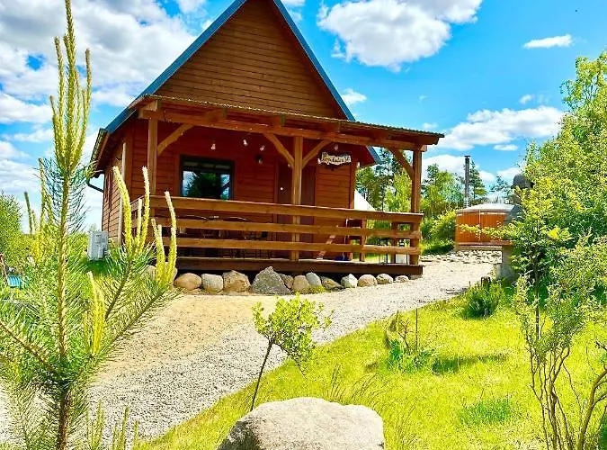 Dolina Bella - Ogrzewany Z Balia, Sauna I Kominkiem W Sercu Kaszub Lodge *