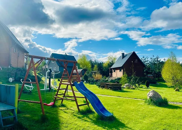 Dolina Bella - Ogrzewany Z Balia, Sauna I Kominkiem W Sercu Kaszub Golubie