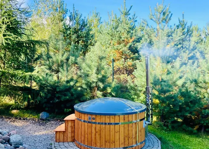 Lodge Dolina Bella - Ogrzewany Z Balia, Sauna I Kominkiem W Sercu Kaszub *