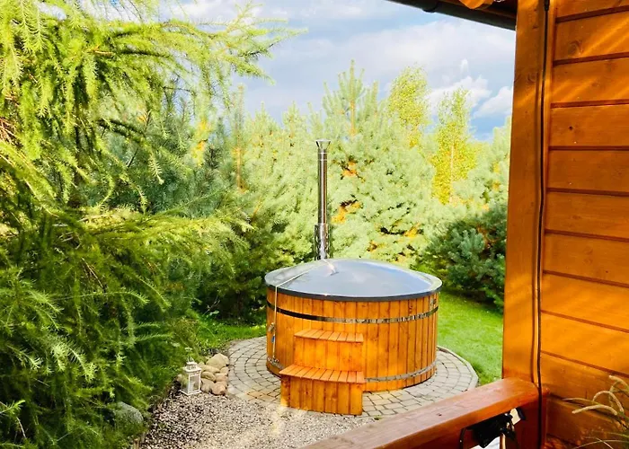 Lodge Dolina Bella - Ogrzewany Z Balia, Sauna I Kominkiem W Sercu Kaszub