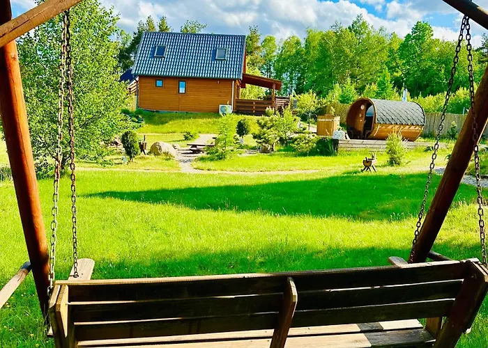 Lodge Dolina Bella - Ogrzewany Z Balia, Sauna I Kominkiem W Sercu Kaszub *