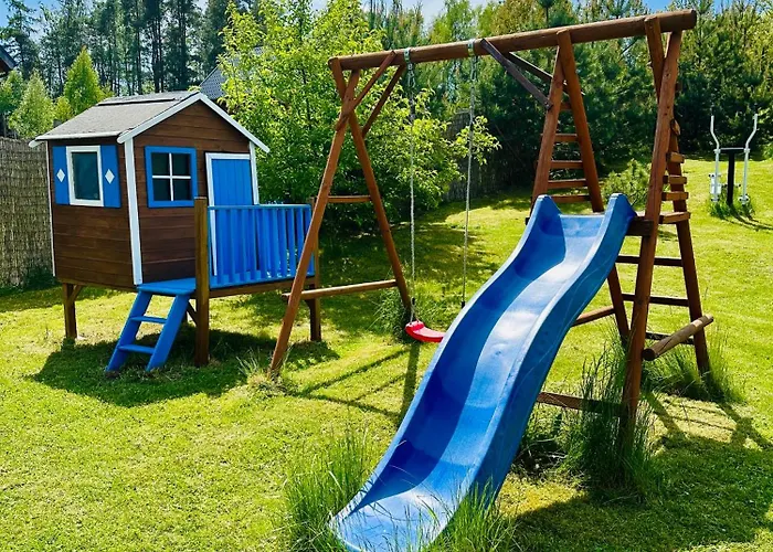 Lodge Dolina Bella - Ogrzewany Z Balia, Sauna I Kominkiem W Sercu Kaszub *